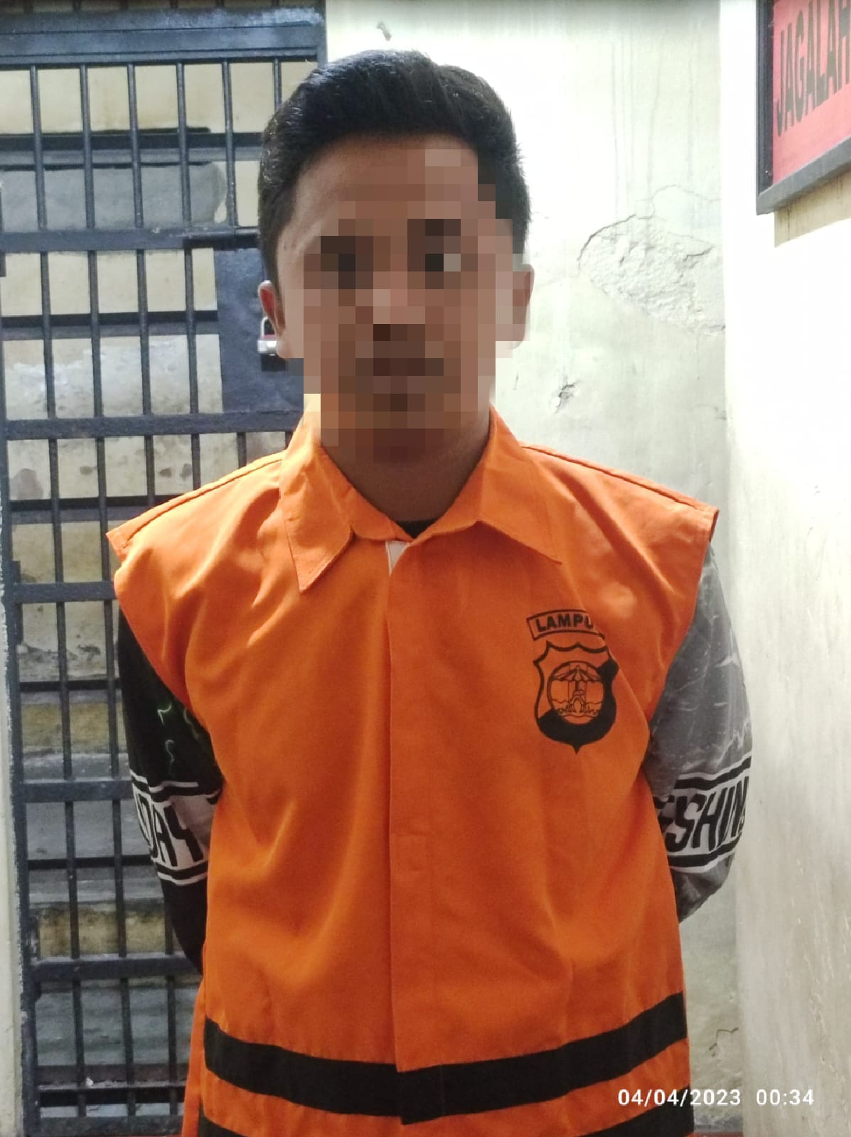 Bawa Sabu, Pemuda ini Digelandang Polsek Katibung